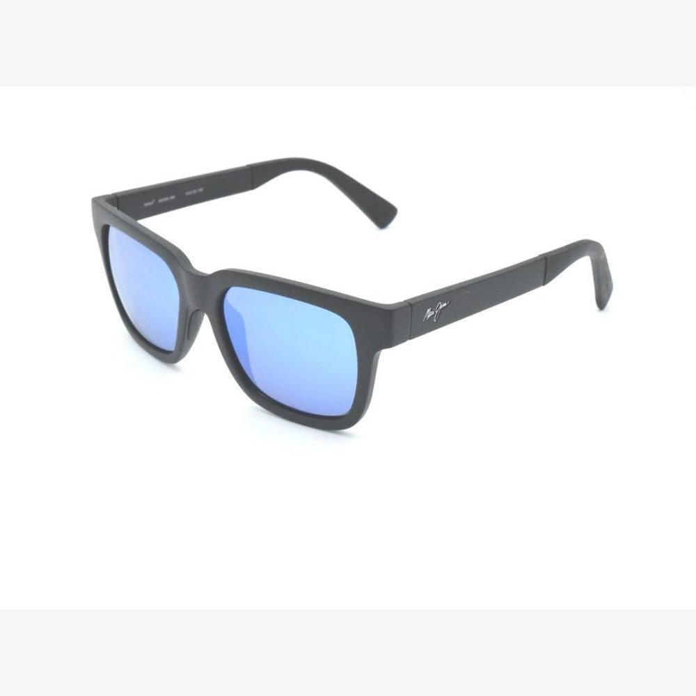 Maui Jim Mongoose MJ 540-2M Matte Black / Blue Hawaii Polarized